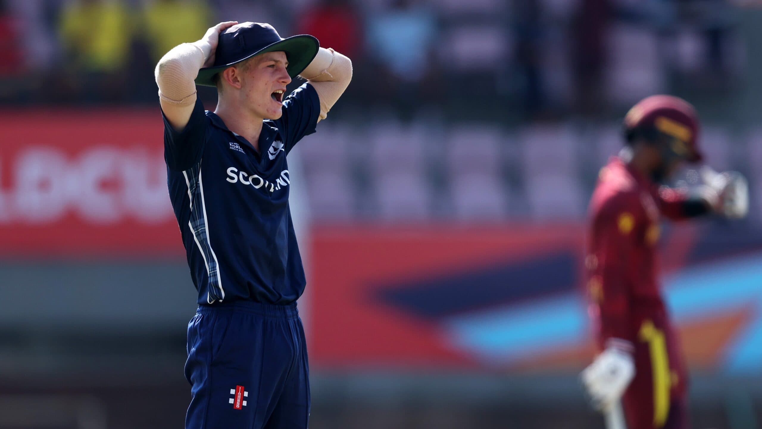 BATTLING SCOTLAND FALL TO WEST INDIES