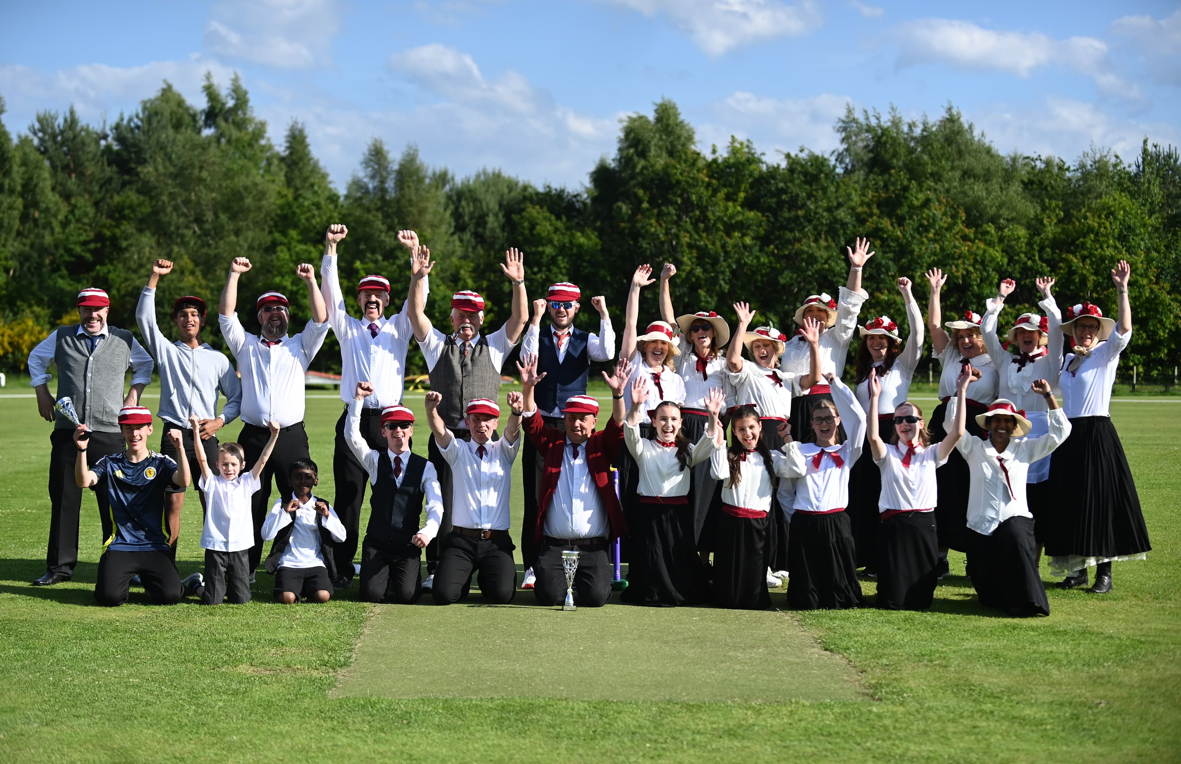 STENHOUSEMUIR CRICKET CLUB CELEBRATING THEIR 150TH ANNIVERSARY