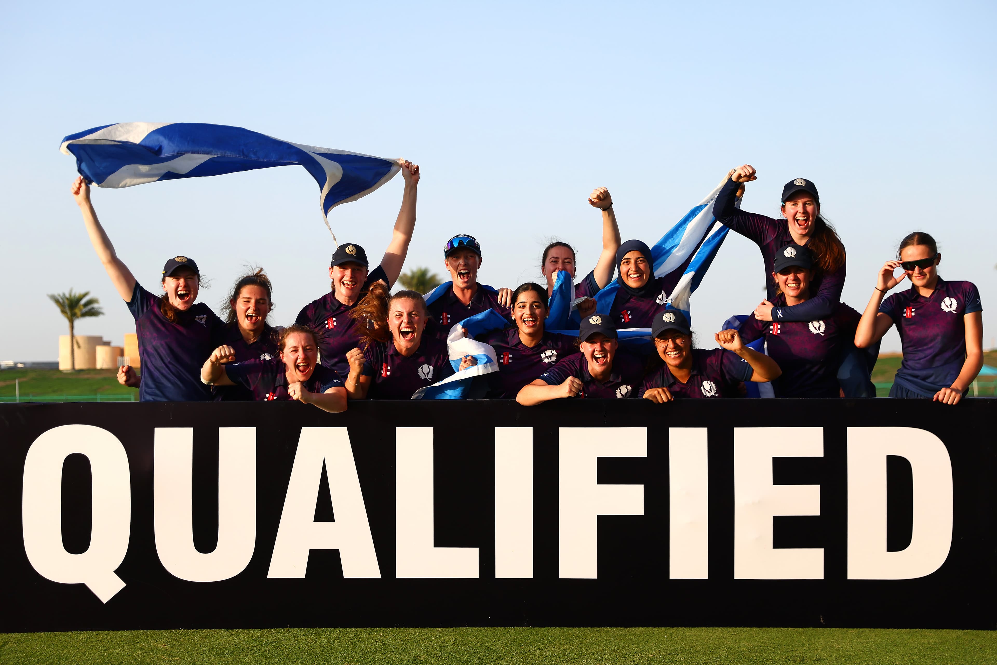 SCOTLAND WOMEN WIN ICC ASSOCIATE MEMBER WOMEN'S TEAM PERFORMANCE OF THE YEAR AWARD