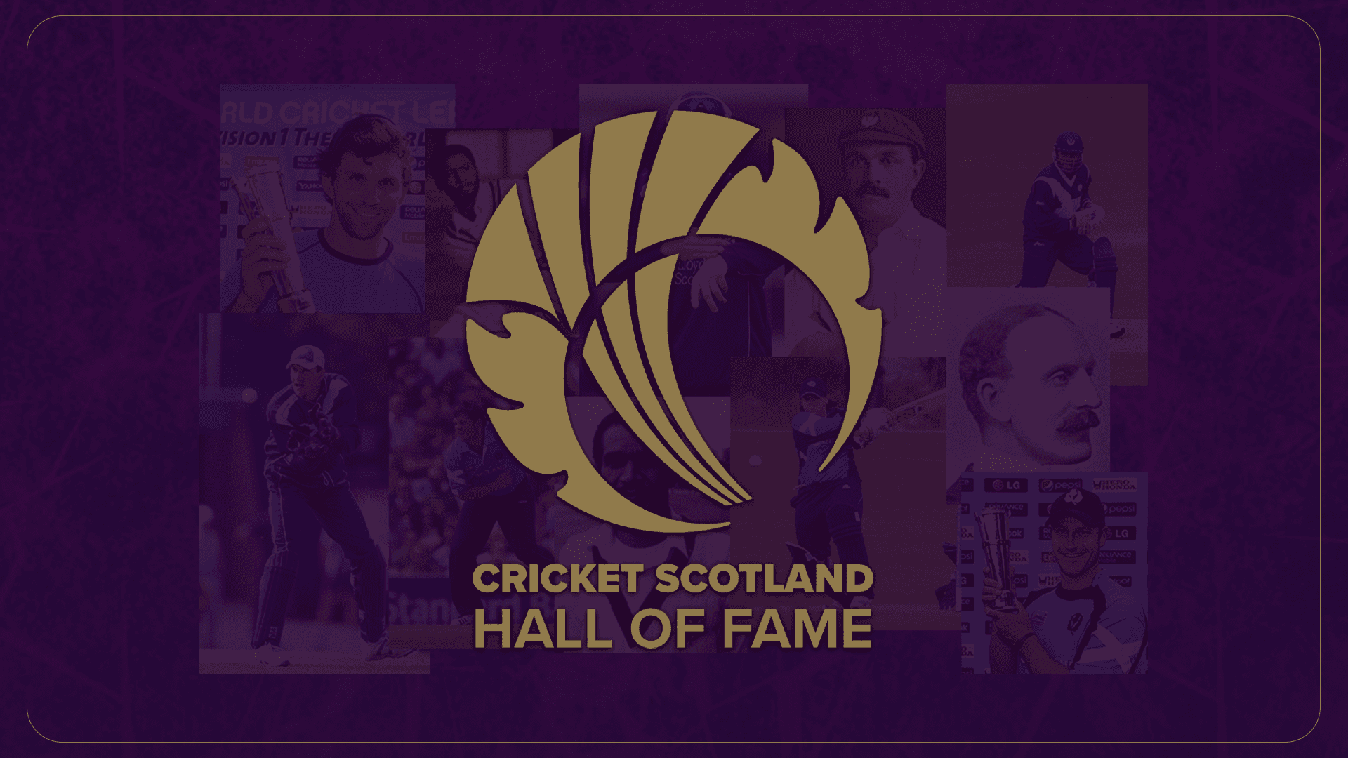 CRICKET SCOTLAND HALL OF FAME UPDATE