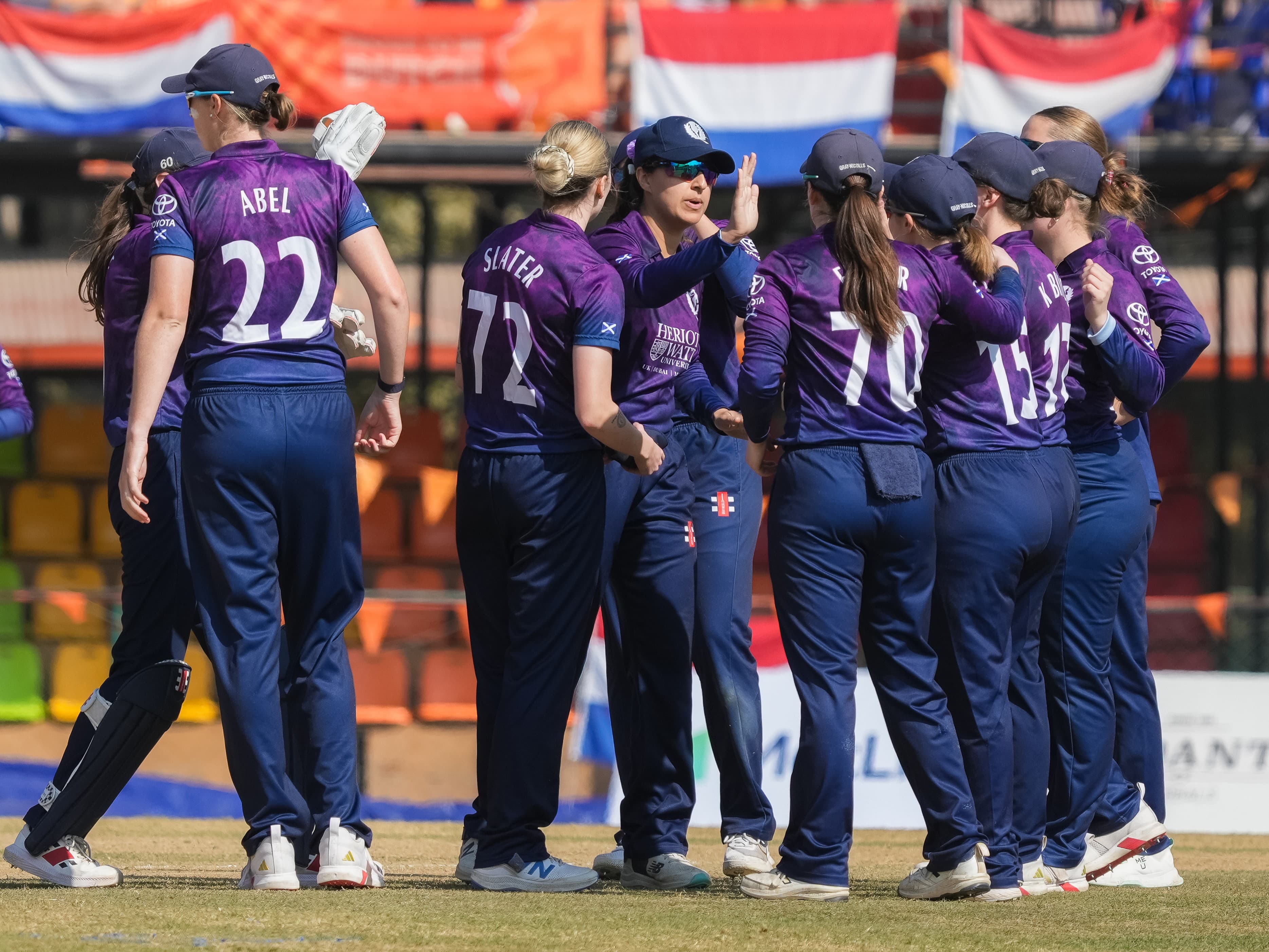 SCOTLAND FALL TO NETHERLANDS FOLLOWING KALIS ONSLAUGHT