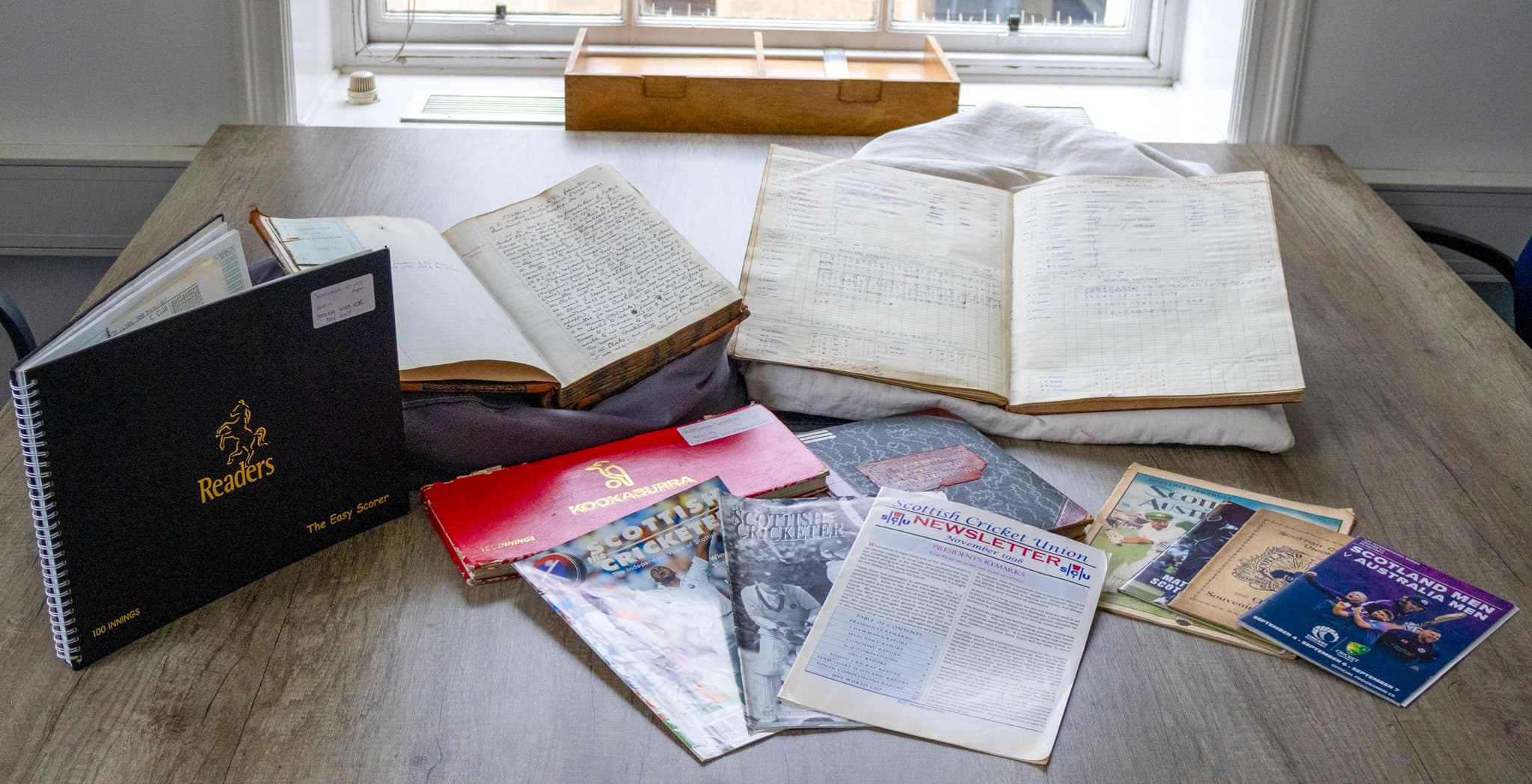 CRICKET SCOTLAND PARTNERS WITH NATIONAL LIBRARY TO ARCHIVE SCOTTISH CRICKET