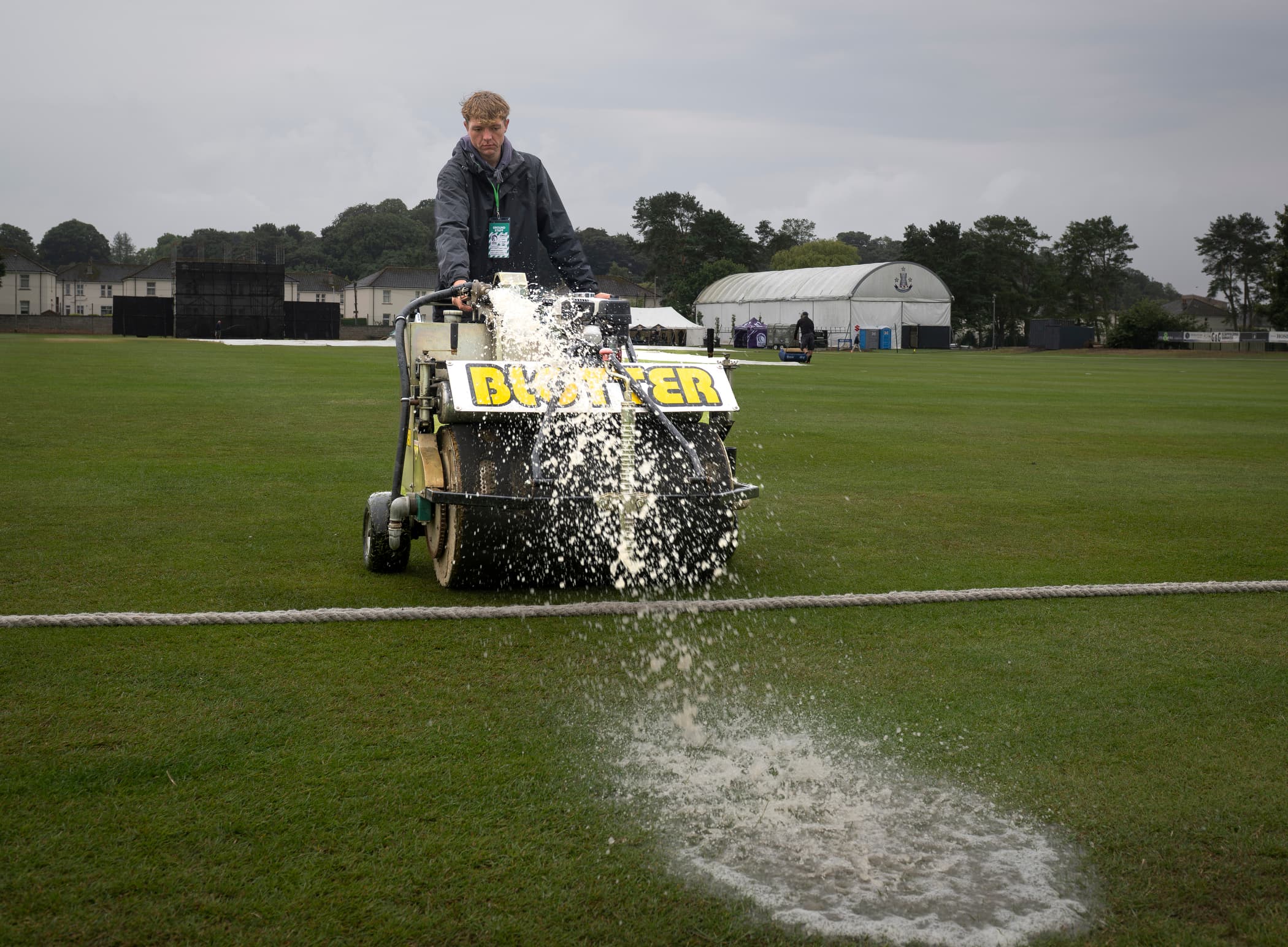WEATHER PREVENTS PLAY BETWEEN SCOTLAND AND UAE