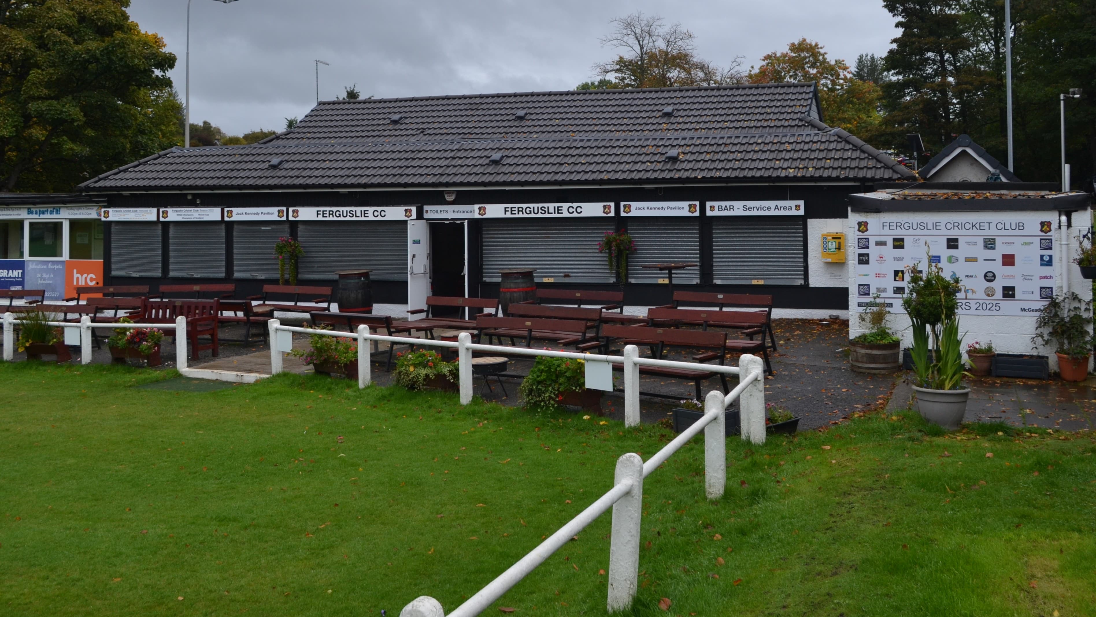 FERGUSLIE'S PAVILION PLANS GATHER MOMENTUM